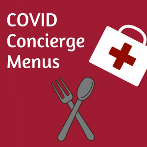 COVID Concierge Menus